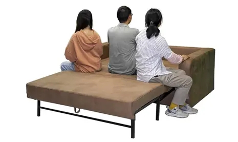 Quais são os usos dos mecanismos de sofá-cama pull-out?