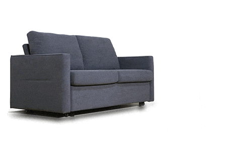 Como um mecanismo de sofá-cama deslizante aumenta o conforto e a funcionalidade?