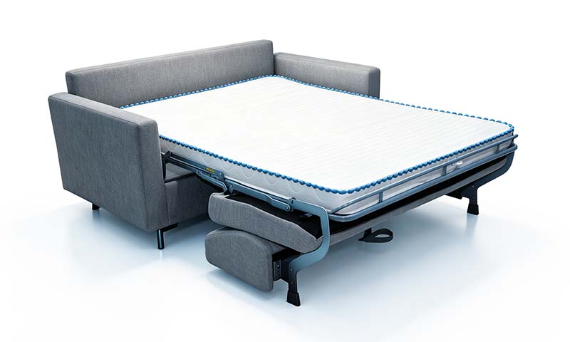 Sofá-cama dobrável