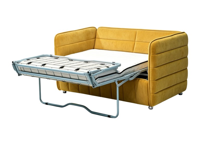 Mecanismo de sofá-cama com grade de metal de 3 dobras