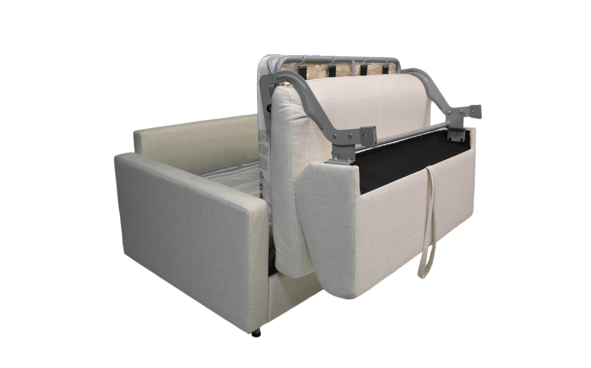 Mecanismo de sofá -cama de estilo italiano de luxo de pernas altas